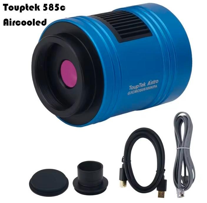 Caméra couleur IMX585 refroidie par air ToupTek, TV, Hi-fi & Vidéo, Matériel d'optique | Télescopes, Neuf, Pièces ou Accessoires