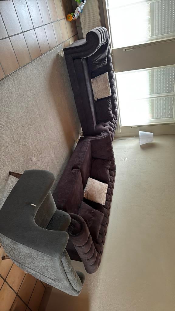 Sièges 3+2+1 İSTİKBAL, Enlèvement, Utilisé, Autres dimensions, Tissus