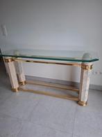 Salontafel en console, 100 à 150 cm, Comme neuf, Enlèvement, Rectangulaire