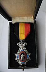 Mutualiteit Onderlinge Bijstand geëmailleerde medaille 19e, Verzenden, Overige materialen