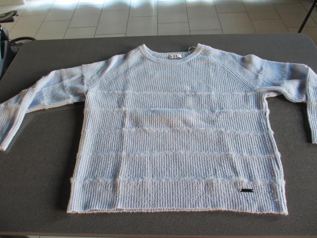 licht blauwe dames pull, Ophalen, Blauw, Maat 46/48 (XL) of groter, Zo goed als nieuw