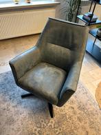 Draai fauteuil met metalen voet, Ophalen, Zo goed als nieuw, Stof