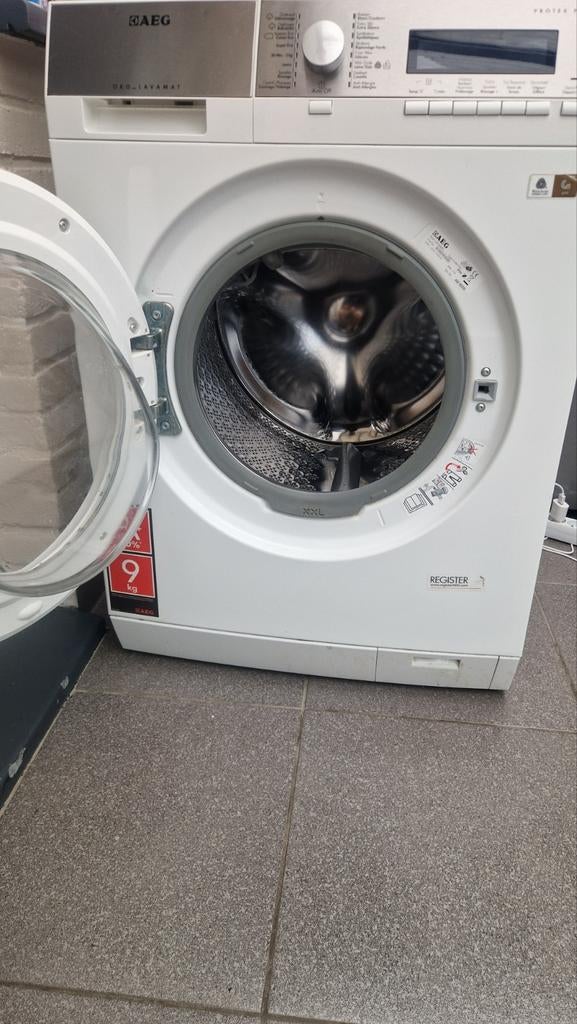 AEG wasmachine  9KG, Ophalen