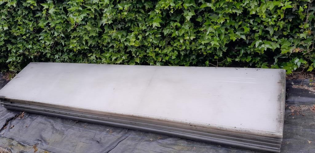 Polycarbonaatplaten, Ophalen