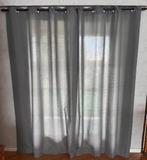 2 gordijnen Afm. 1 gordijn is: 141cm breed en 221cm lang, Enlèvement, Comme neuf
