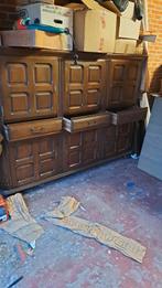 Gratis Kast, Huis en Inrichting, Kasten | Kleerkasten, Ophalen, Gebruikt, Eikenhout, Met deur(en)