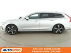 Volvo V90 2.0 T8 Plug-in Hybrid R-Design AWD (bj 2017), Auto's, Volvo, Automaat, 1969 cc, Hybride Elektrisch/Benzine, Zilver of Grijs
