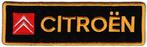 Citroën stoffen opstrijk patch embleem #1, Verzenden, Nieuw