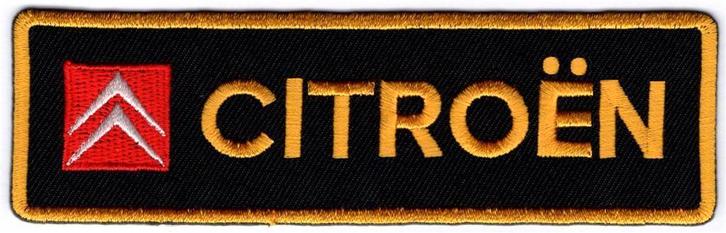Citroën stoffen opstrijk patch embleem #1, Verzamelen, Automerken, Motoren en Formule 1, Nieuw, Verzenden