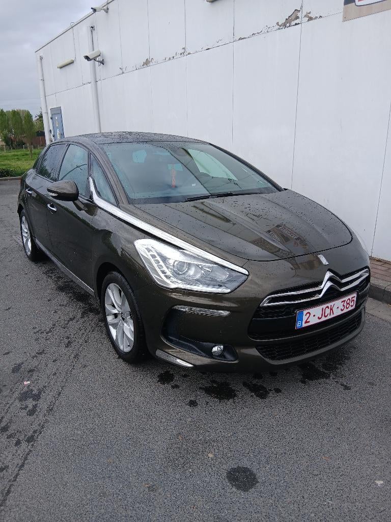 Citroën ds 5 1.6cc, Autos, Citroën, Particulier, DS5, Essence, Berline, 5 portes, Automatique, Brun, Gris, Tissu, Enlèvement