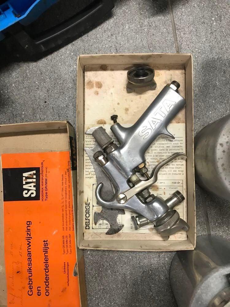 Spuitpistool SATA, Bricolage & Construction, Matériel de peinture, Enlèvement, Comme neuf, Pulvérisateur de peinture ou Pompe à peinture