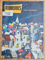 Robbedoes kerstnummer 1959 + kalender Guust + ganzenspel, Boeken, Stripverhalen, Gelezen, Eén stripboek, Ophalen of Verzenden