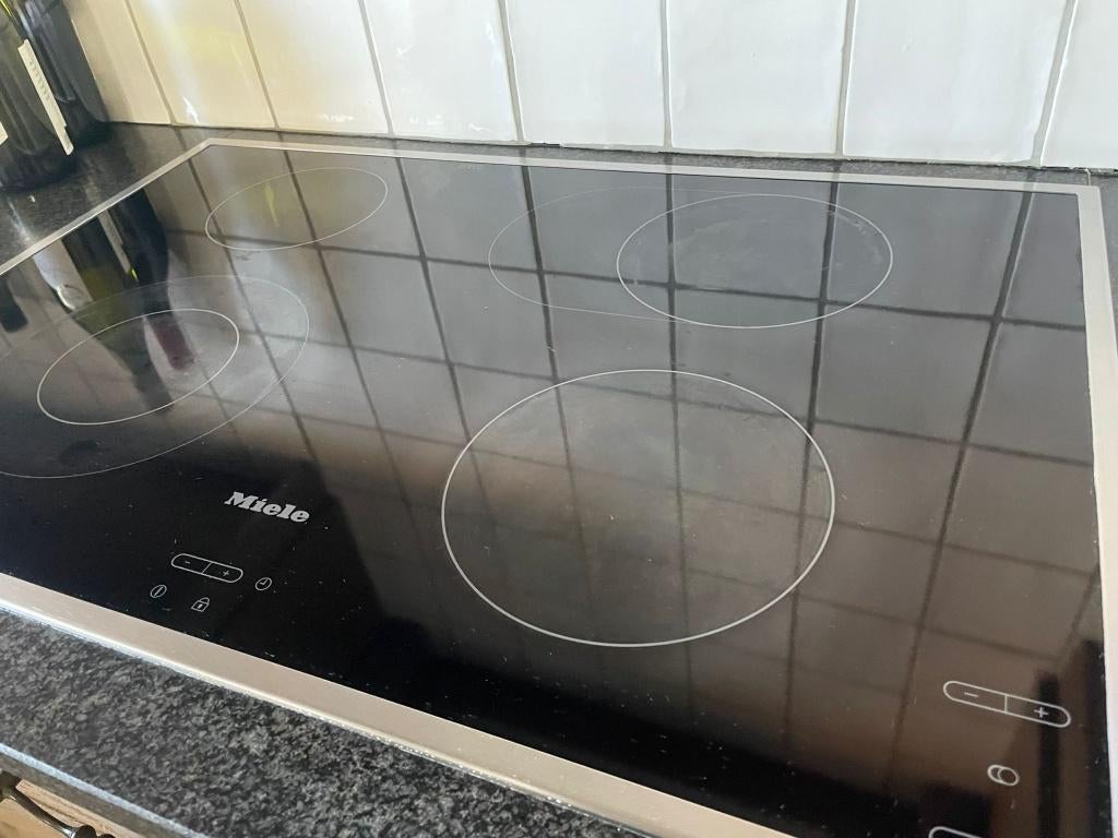 Kookplaat Miele, Ophalen, Gebruikt, Keramisch, 4 kookzones