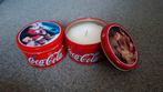 2 Coca-Cola kaarsen in blik, Ophalen of Verzenden, Nieuw