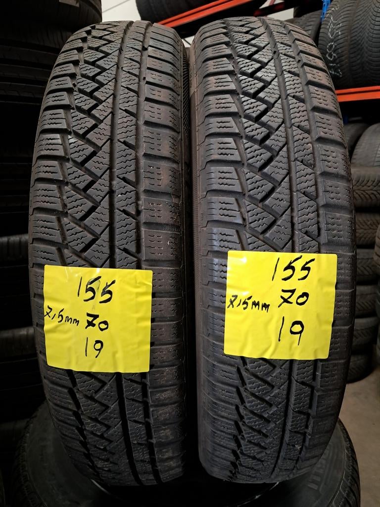 1557019 155/70/19 155/70r19 Démo hivernale de Continental, Autos : Pièces & Accessoires, Commande, Enlèvement
