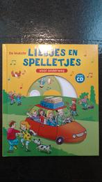 Boek 'liedjes en spelletjes voor onderweg' met CD, Boeken, Ophalen, Gelezen, Fictie algemeen