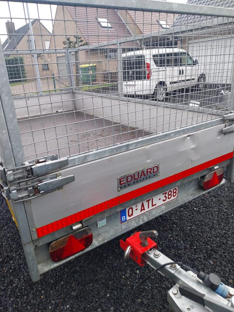 Geremde eduard aanhangwagen, Auto diversen, Aanhangers en Bagagewagens, Ophalen of Verzenden, Zo goed als nieuw