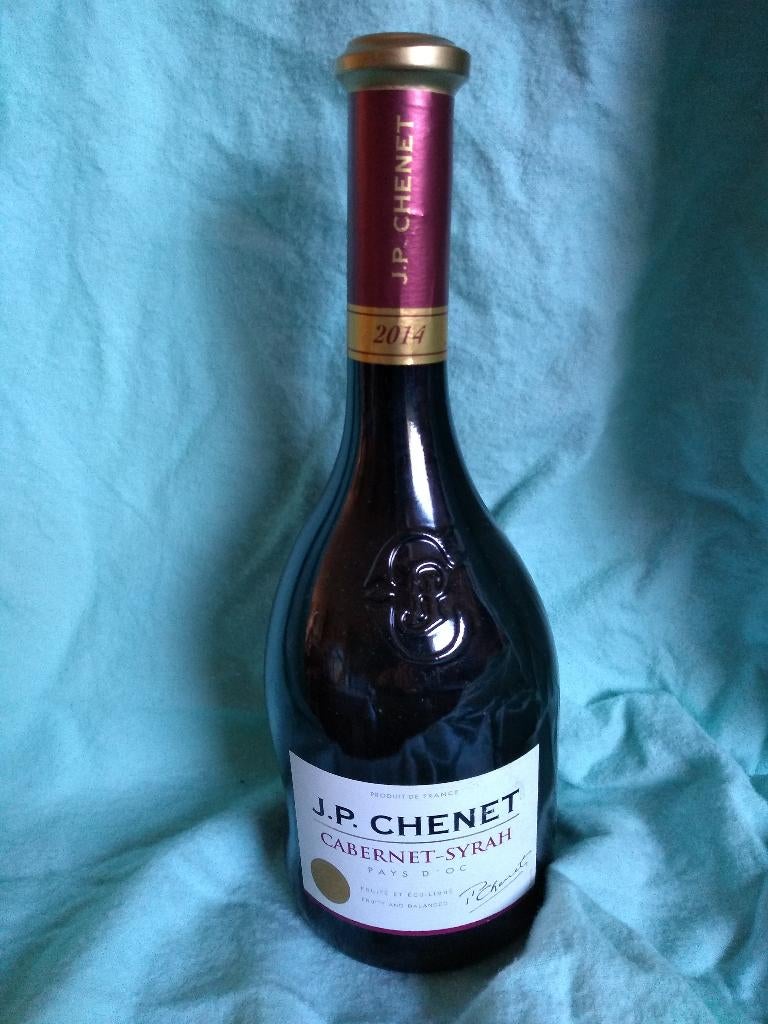 wijn J.P. CHENET CARBERNET SYRAH 2014 valentijn mama, Verzamelen, Ophalen of Verzenden, Nieuw
