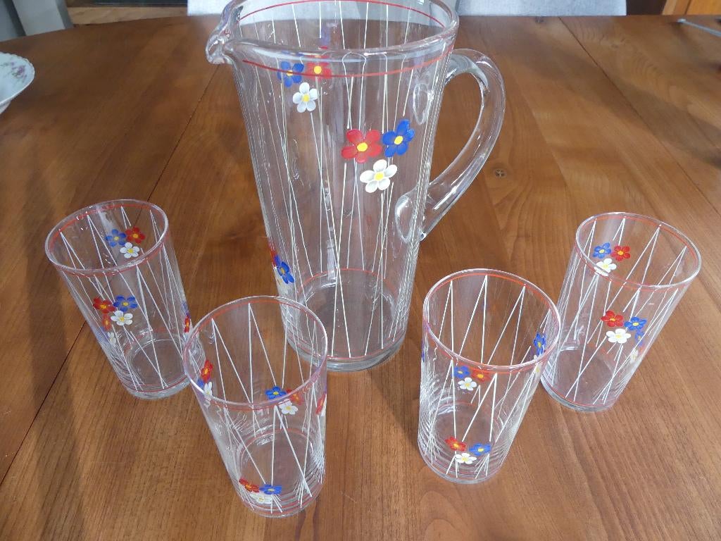 verres en cristal, Antiquités & Art, Antiquités | Verre & Cristal, Enlèvement