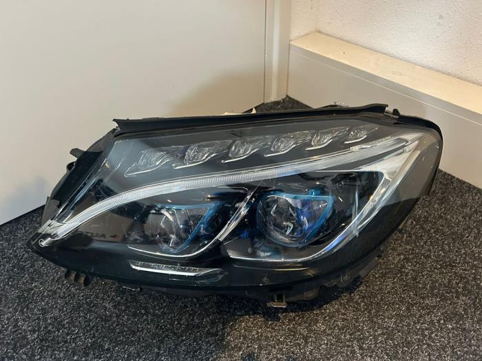 Koplamp links van een Mercedes C-Klasse, Gebruikt, -, Ophalen of Verzenden, -