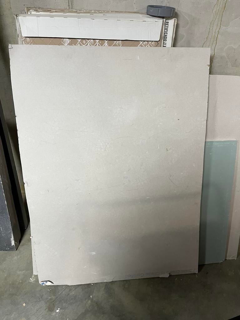 Gipsplaten gratis, Ophalen, Gebruikt