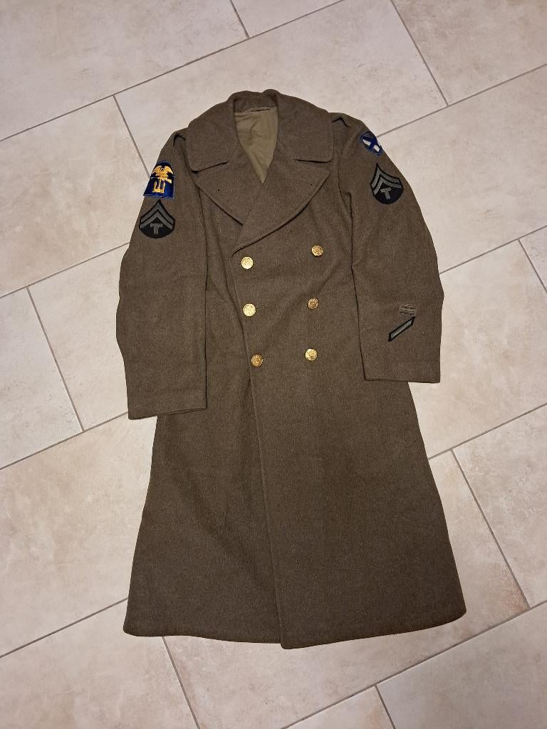 Overcoat us ww2 Engineer, Collections, Objets militaires | Seconde Guerre mondiale, Envoi