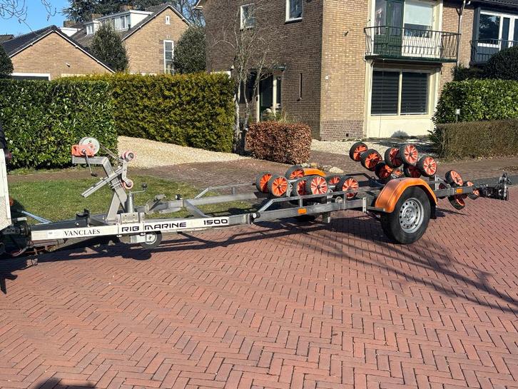 Vanclaes 1500 Rib Marine, Watersport en Boten, Boottrailers, Zo goed als nieuw, Overige typen, Minder dan 1500 kg, Minder dan 6 meter