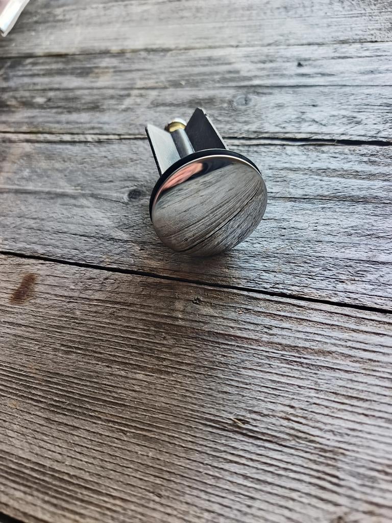 Bouchon de vidange d'évier chromé 4 cm neuf, Enlèvement, Neuf, Autres couleurs, Autres types