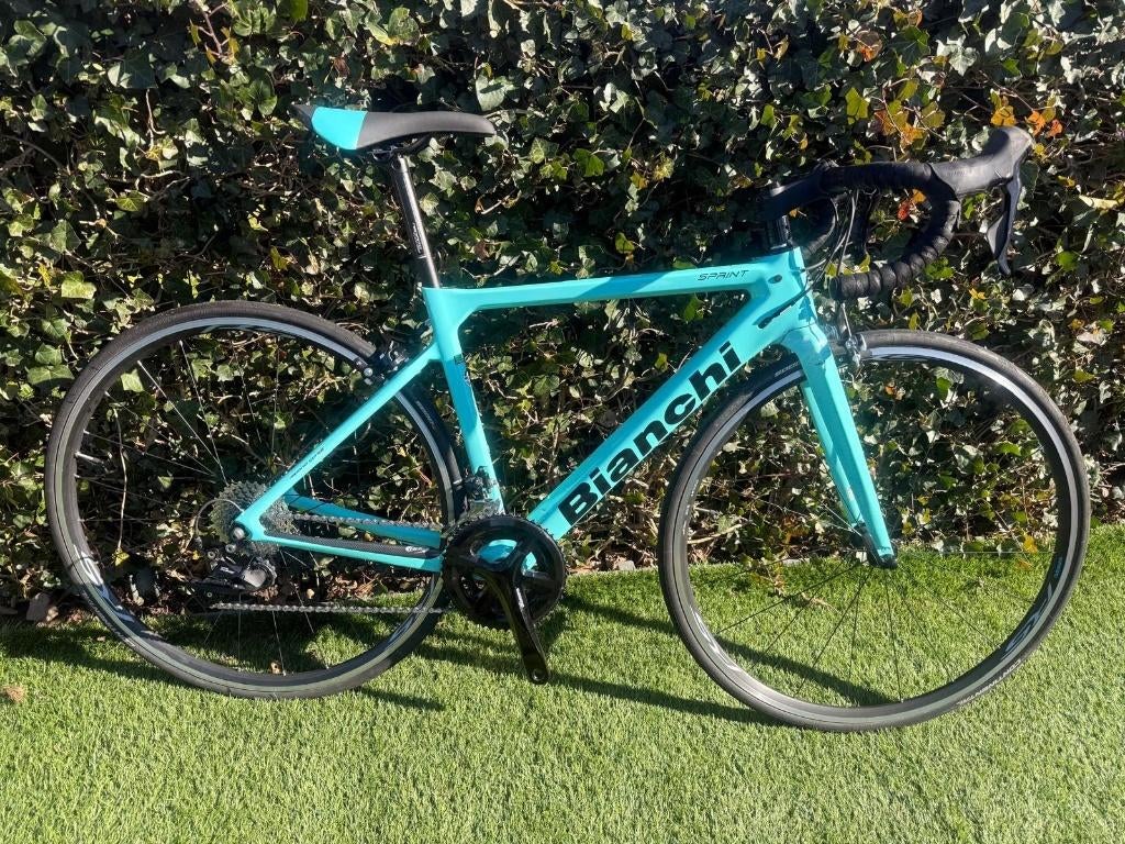 Bianchi Sprint racefiets maat 47 (167cm), Fietsen en Brommers, Fietsen | Racefietsen, Carbon, Ophalen