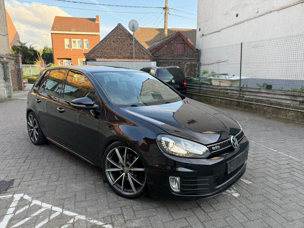 Vw golf 6 2.0GTD FULL OPTION, Auto's, Audi, Particulier, Bluetooth, Euro 5, Leder, Ophalen