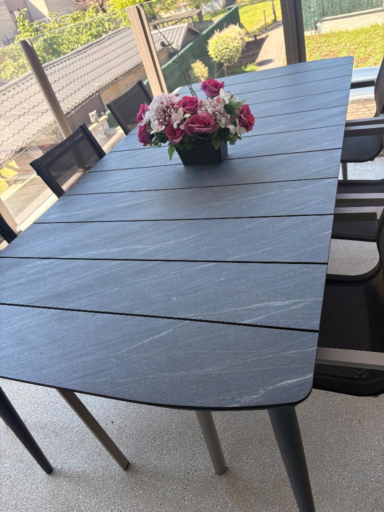 Terras of tuin set, Tuin en Terras, Tuinstoelen, Ophalen, Zo goed als nieuw, Overige materialen