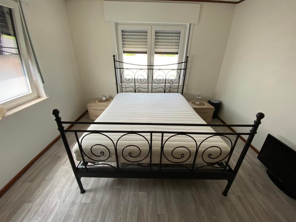 2persoonsbed, Huis en Inrichting, Slaapkamer | Bedden, Ophalen, Zo goed als nieuw