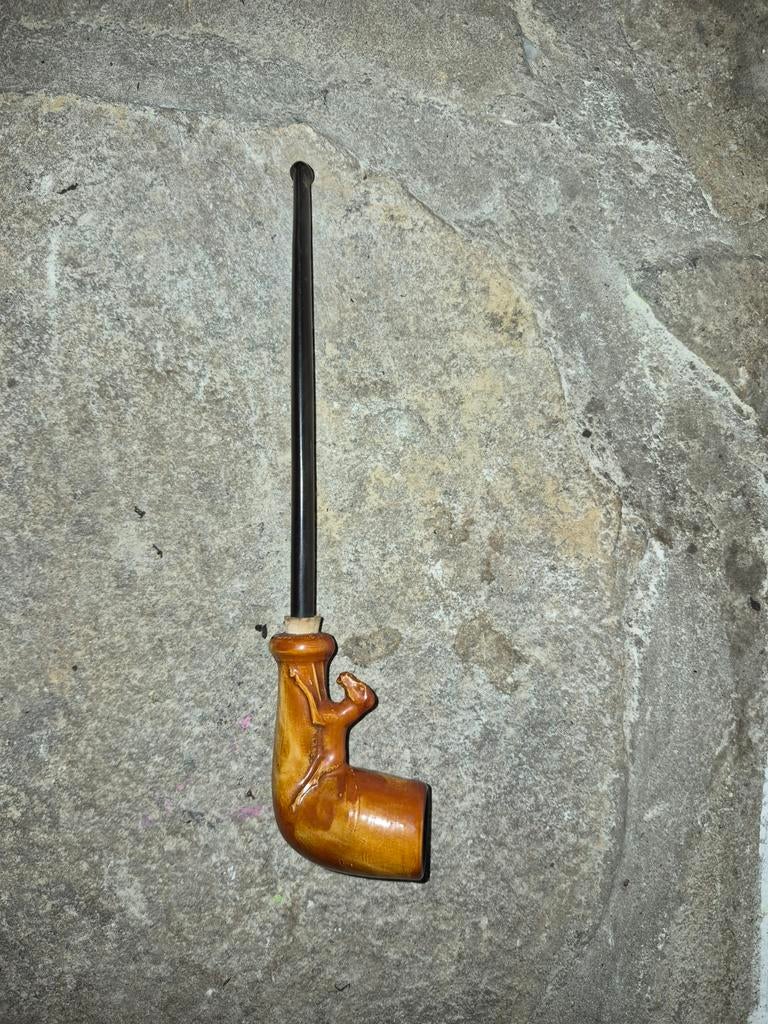 Antieke Tabakspijp, Ophalen