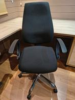 Fauteuil de bureau en tissu noir, Enlèvement, Chaise de bureau