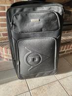 Groot zwart Dunlop koffer! 15€., Handtassen en Accessoires, Koffers, Ophalen, Wieltjes, Hard kunststof, 45 tot 55 cm