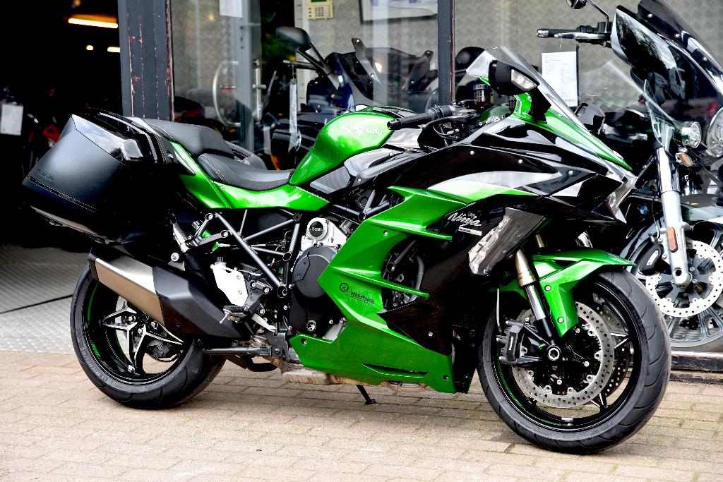KAWASAKI NINJA H2 SX ***MOTOVERTE.BE***, Motos, Motos | Kawasaki, Entreprise, Autre, 4 cylindres, Poignées chauffantes, Occasion