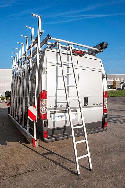 Mobietec dakdrager / Ford Transit gebruikt, Bricolage & Construction, Échafaudages, Enlèvement