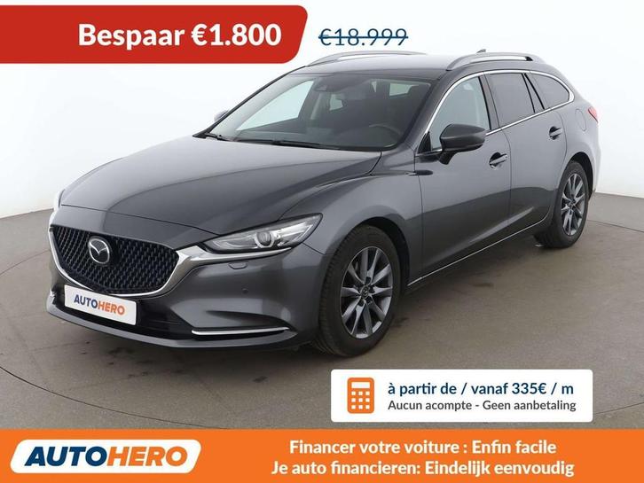 Mazda 6 2.0 Prime-Line (année de construction 2019), Autos, Mazda, Achat, ABS, Caméra de recul, Régulateur de distance, Airbags