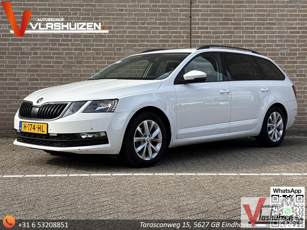 Skoda Octavia Combi 1.0 TSI Greentech Business Edition | € 6, Auto's, Skoda, Zwart, Wit, Bedrijf, 111 g/km