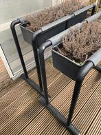 Zware staanders voor plantenbakken + bakken, Tuin en Terras, Ophalen, Gebruikt, Metaal, Balkon