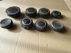 Lot de 8 boutons tsf bakelite, Enlèvement ou Envoi