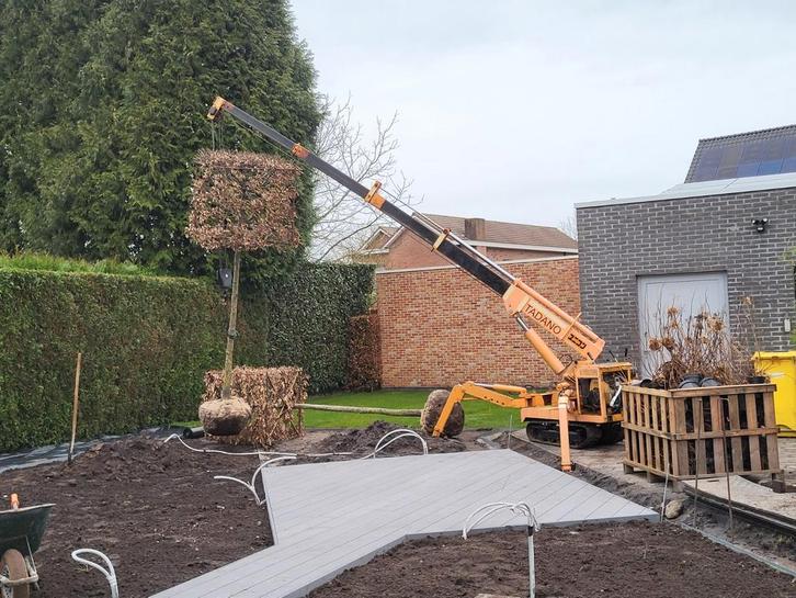 Tadano spider kraantje, Doe-het-zelf en Bouw, Steigers, Ophalen