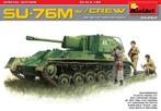 MINI ART 35262 SU-76M W/CREW SPECIAL EDITION échelle 1/35, Hobby en Vrije tijd, Modelbouw | Auto's en Voertuigen, Overige merken