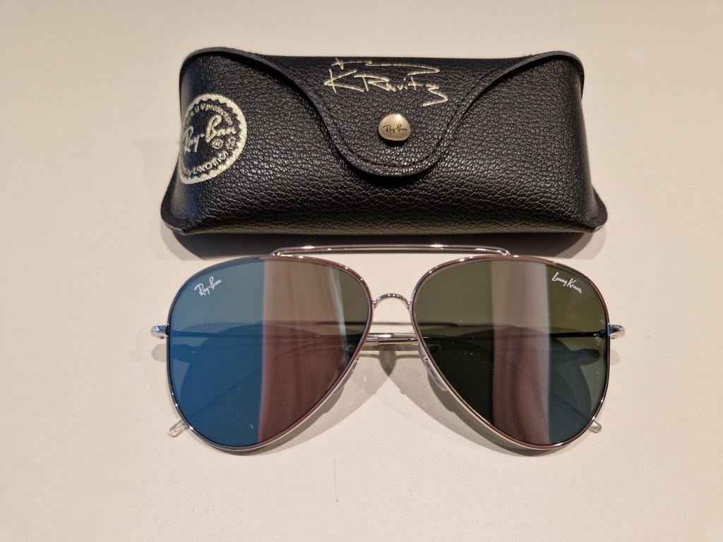 NOUVELLES lunettes de soleil argentées Ray-Ban Lenny Kravitz, Bijoux, Sacs & Beauté, Lunettes de Soleil & Lunettes | Hommes, Neuf