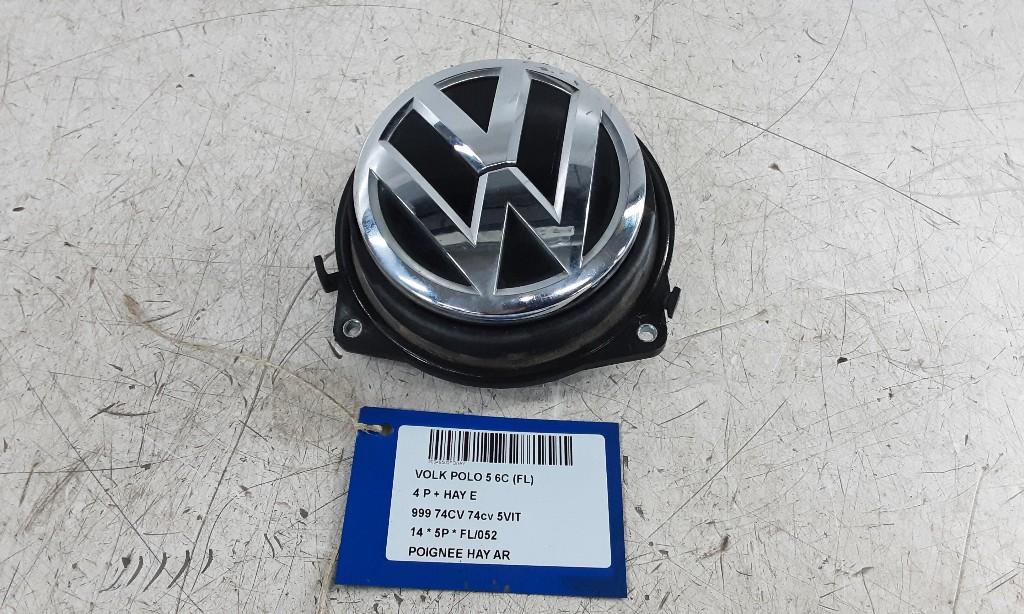 POIGNEE COFFRE / HAYON ARRIERE Polo V (6R) (6C6827469FOD), Volkswagen, Mevr. I. Hauben, Utilisé, Rue de l'Espoir 34 34
4030  GRIVEGNÉE, BE