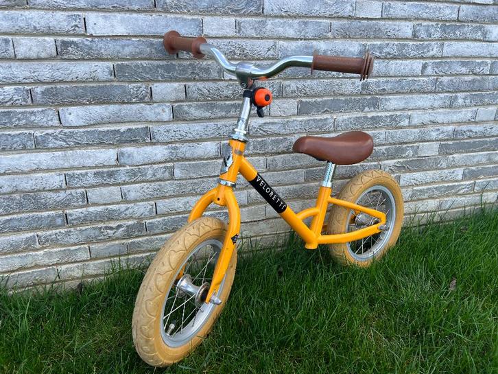 Veloretti Mini loopfiets - Kleur geel, Fietsen en Brommers, Fietsen | Kinderfietsjes, Zo goed als nieuw, Minder dan 16 inch, Ophalen