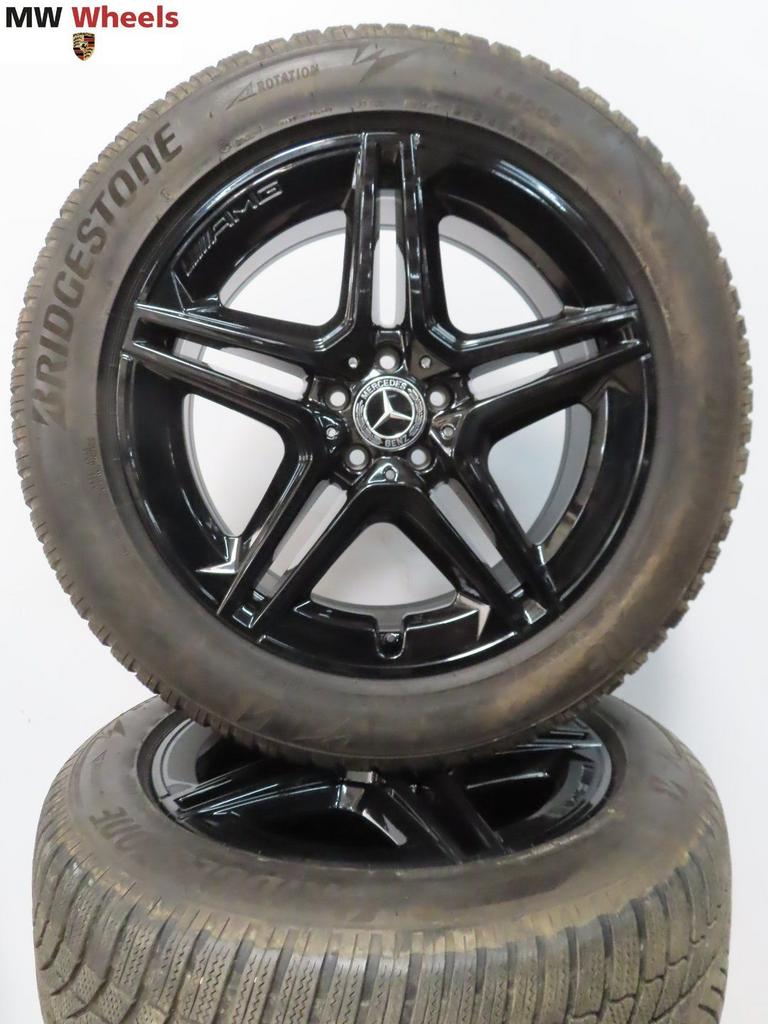 Originele Mercedes GLE W167 AMG 20 inch velgen winterbanden, Autos : Pièces & Accessoires, Pneus & Jantes, Pneus et Jantes, Pneus hiver