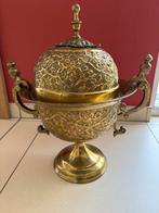 Koperen pot met deksel, Antiek en Kunst, Ophalen, Koper