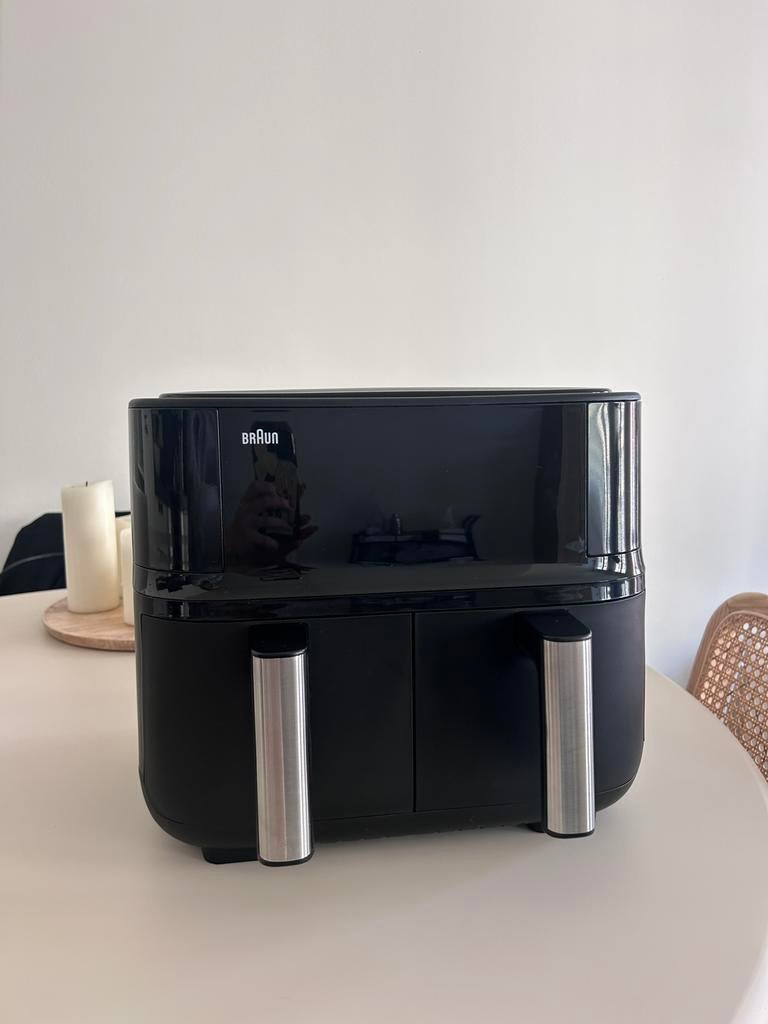 Splinternieuwe airfryer van Braun, Electroménager, Friteuses à air, Enlèvement, Comme neuf, Friteuse à air
