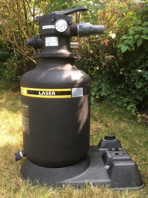 zandfilter zwembad (zonder pomp) en twee afsluitkranen, Tuin en Terras, Ophalen, Gebruikt, Filter